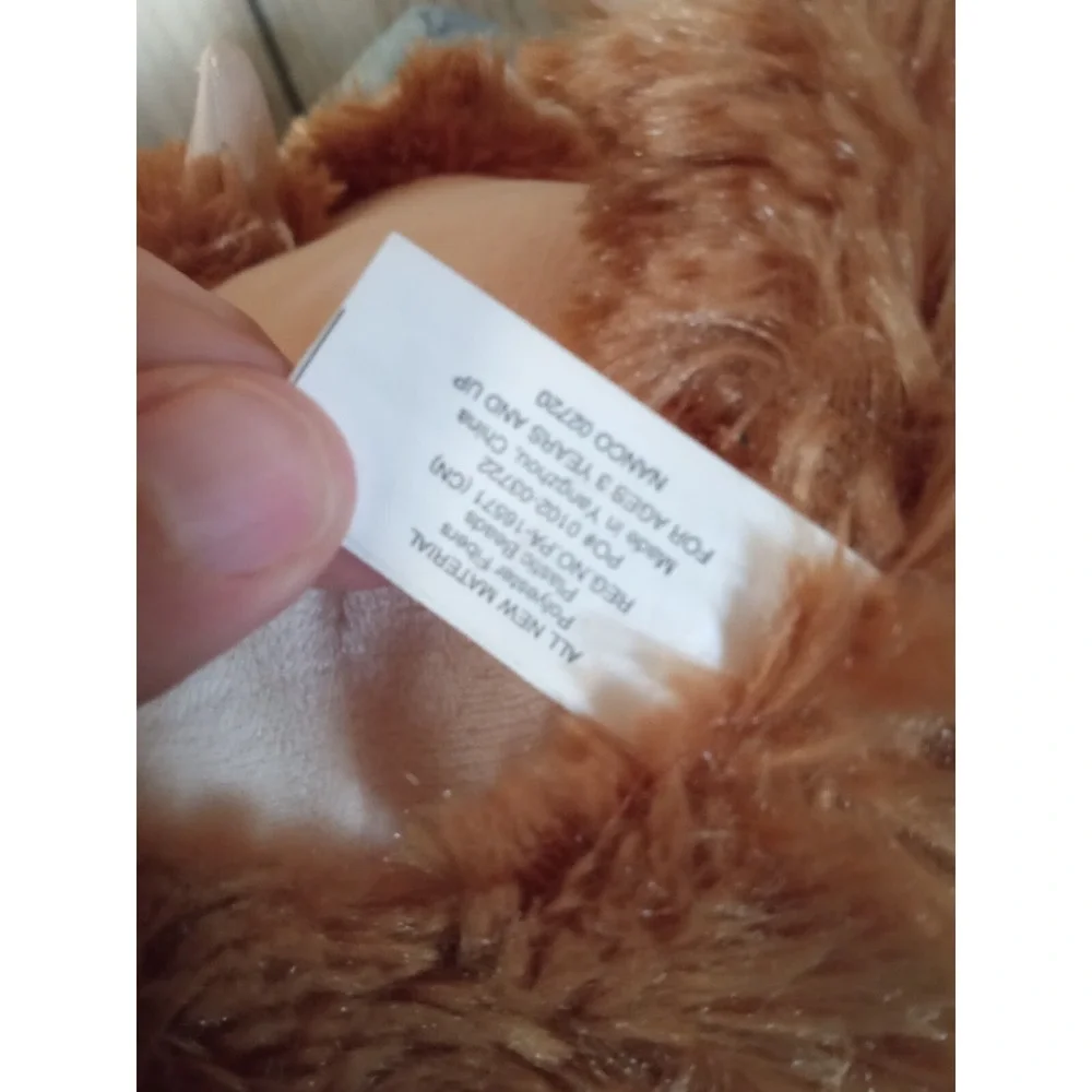 Sloth Plush Creators of Quality Fun Light Brown and Tan‎ Belly Nanco